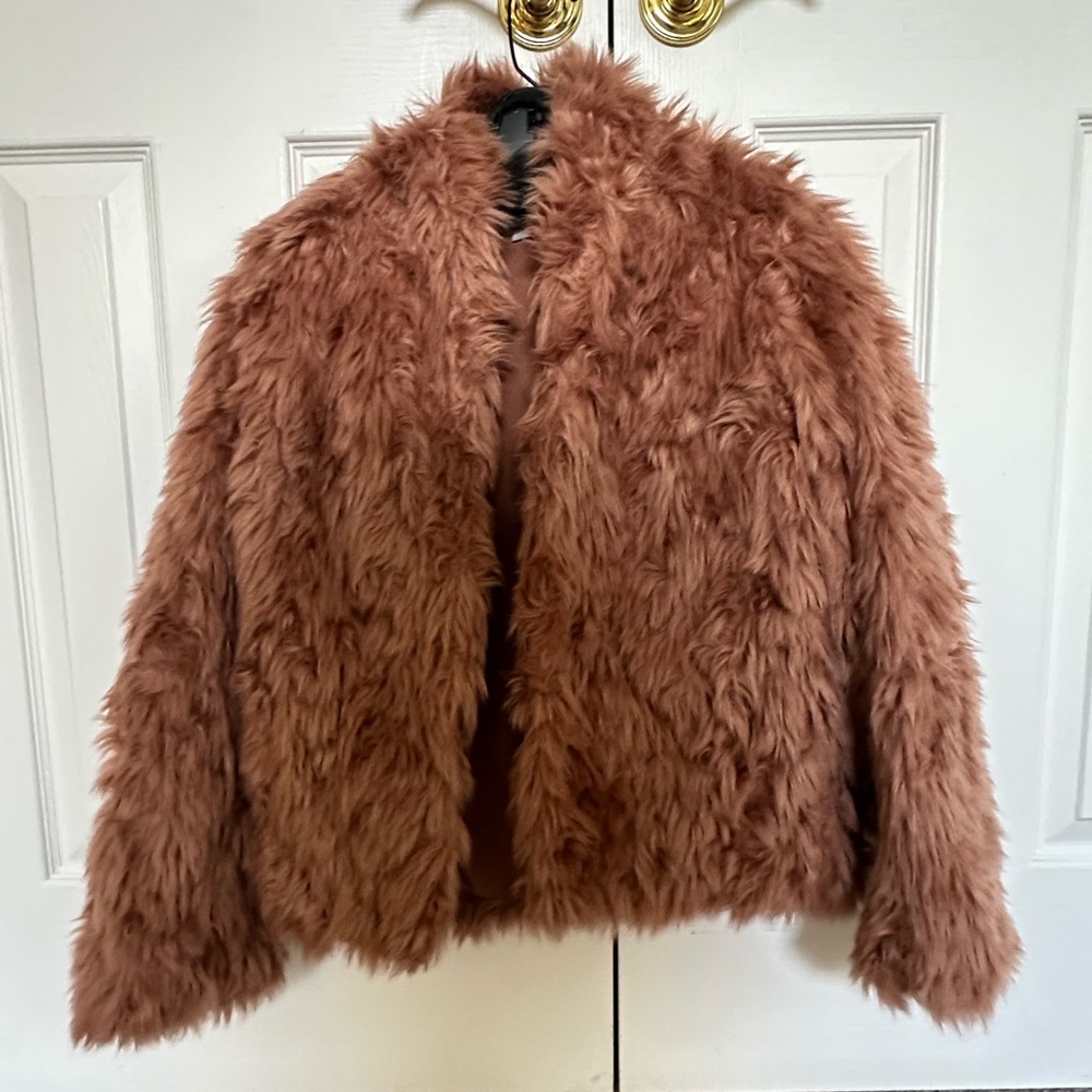 Vince Faux Fur Jacket